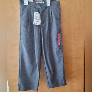 Zara NEW Houndstooth Brown pant, kid size 8